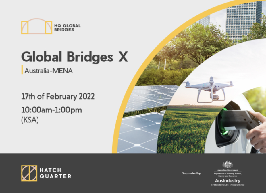 You’re Invited: Hatch Quarter connects Australia & MENA with Global Bridges X