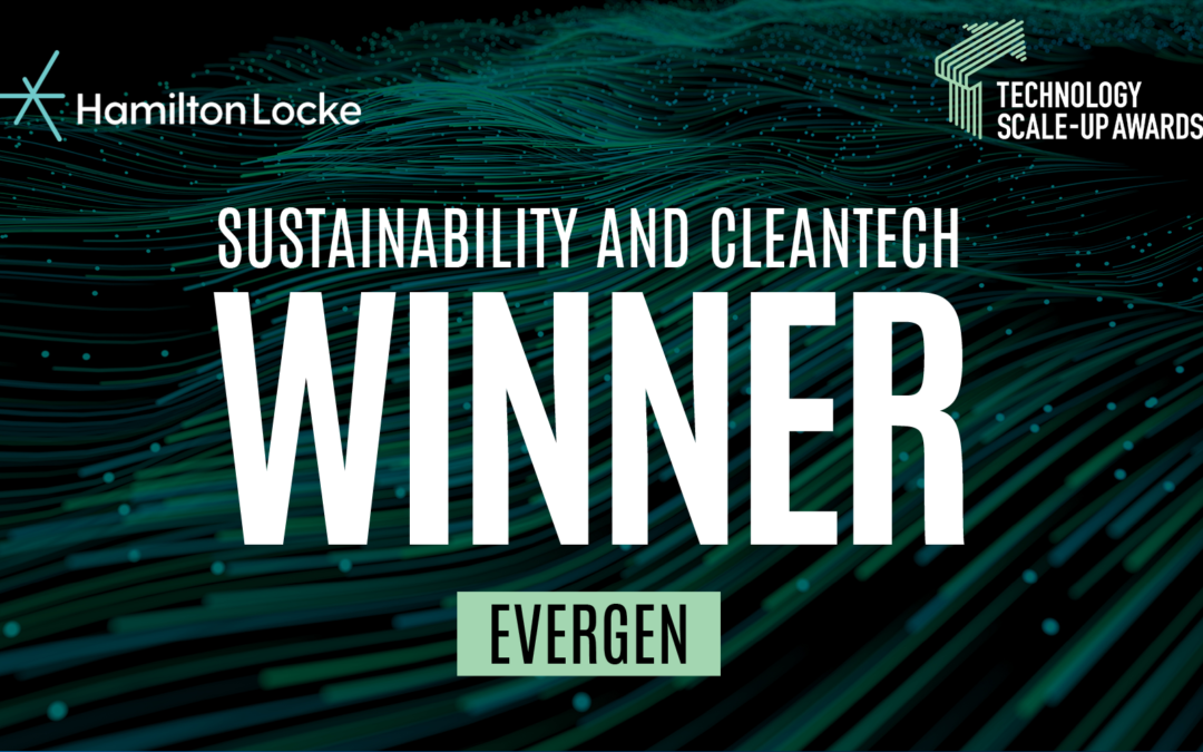 Winner of the 2022 Technology Scale-up Awards – Sustainability and Cleantech category